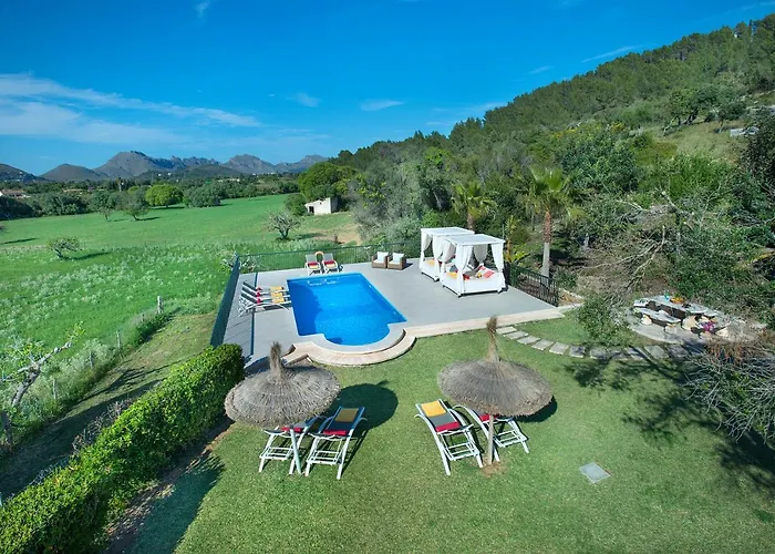 Owl Siquier - Luxury Retreat With Mountain Views Польенса